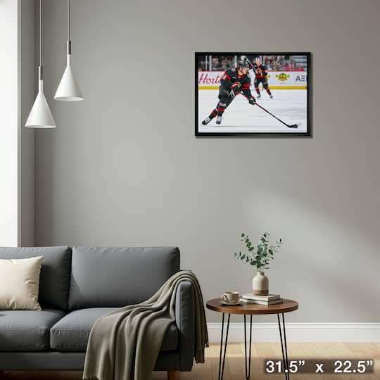 Tim Stutzle 20" x 29" Framed Canvas Ottawa Senators 31.5" x 22.5"